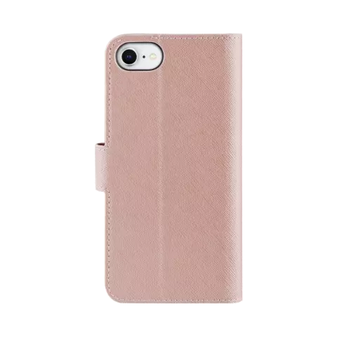 Xqisit NP Wallet Case Viskan Case f&uuml;r iPhone 6, 6s, 7, 8, SE 2020 und SE 2022 - ros&eacute;goldfarben