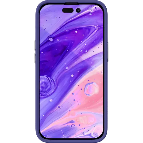 Laut Shield H&uuml;lle Kompatibel mit iPhone 14 Pro - Lila