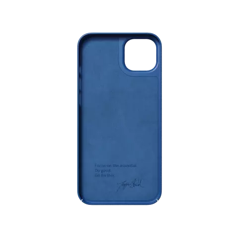 Nudient Thin H&uuml;lle f&uuml;r iPhone 14 Plus - Blau