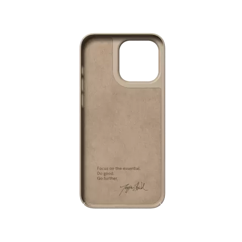 Nudient Thin H&uuml;lle f&uuml;r iPhone 14 Pro Max - Sand
