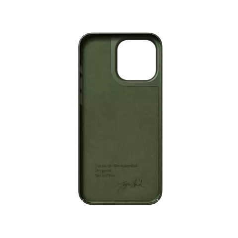 Nudient D&uuml;nne H&uuml;lle Kompatibel mit iPhone 14 Pro Max - Camo Green