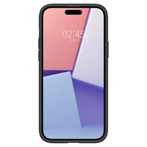 Spigen Ultra Hybrid-H&uuml;lle Kompatibel mit iPhone 15 - Schwarz