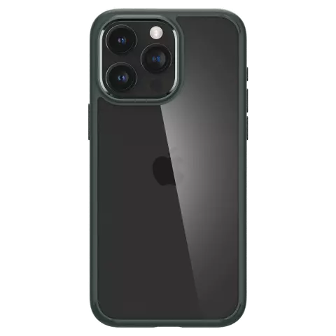 Spigen Ultra Hybrid Case f&uuml;r iPhone 15 Pro Max - Gr&uuml;n