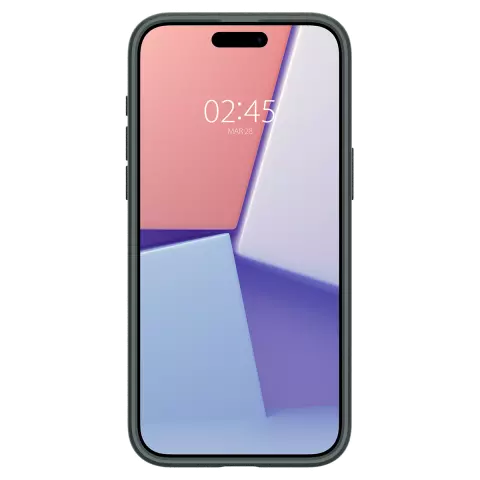 Spigen Ultra Hybrid Case Kompatibel mit iPhone 15 Pro Max - Gr&uuml;n