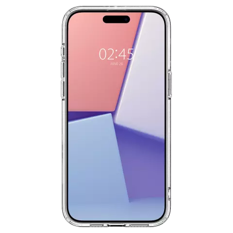 Spigen Ultra Hybrid MagFit H&uuml;lle Kompatibel mit iPhone 15 Pro - Grau