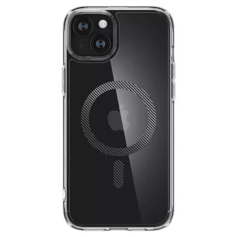 Spigen Ultra Hybrid MagFit H&uuml;lle Kompatibel mit iPhone 15 Pro Max - Schwarz