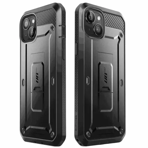 Supcase Unicorn Beetle Schutzh&uuml;lle f&uuml;r iPhone 15 Plus - Schwarz