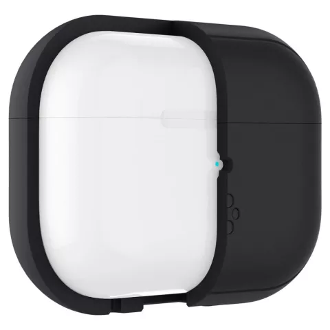 Spigen Silicone Fit Strap Case Cover Kompatibel mit AirPods Pro - Schwarz