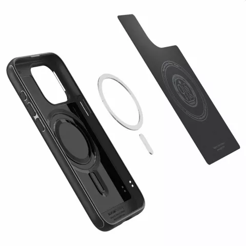 Spigen Magfit Armor Case H&uuml;lle Kompatibel mit iPhone 15 Pro - Schwarz