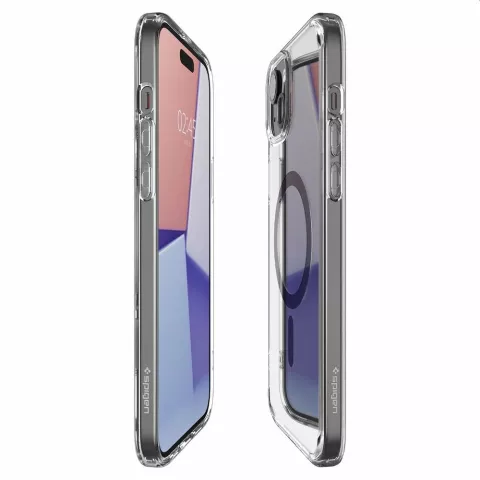 Spigen Ultra Hybrid Magfit Case Kompatibel mit iPhone 15 Plus - Schwarz