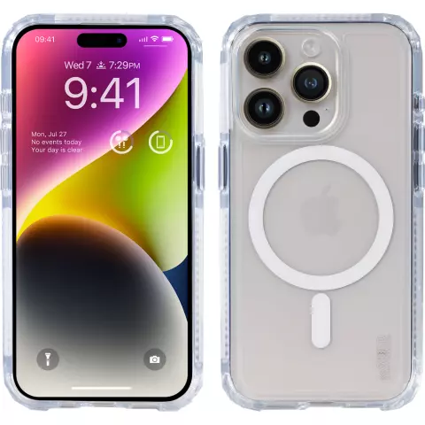 SoSkild Defend magnetische Schutzh&uuml;lle f&uuml;r iPhone 15 Pro - transparent