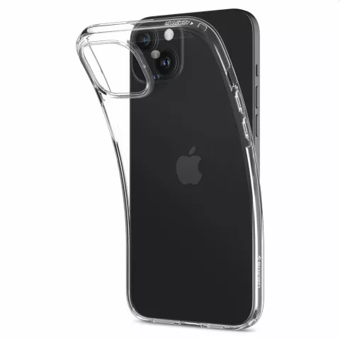 Spigen Liquid Crystal Case Kompatibel mit iPhone 15 Plus - Kristallklar