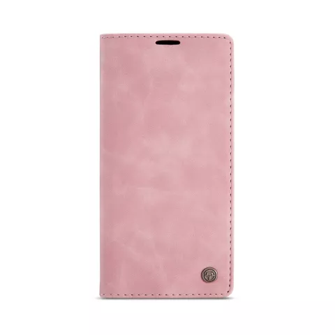 Caseme Retro Wallet Case f&uuml;r iPhone 15 Plus - Rosa