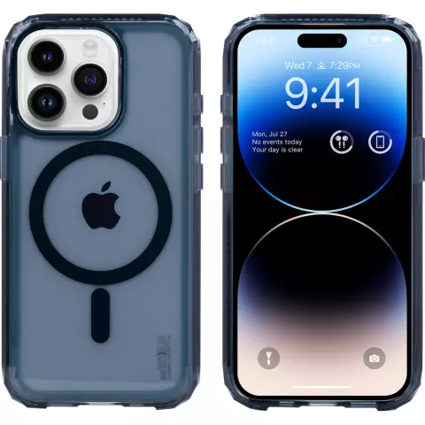 SoSkild Defend Magnetische Schutzh&uuml;lle f&uuml;r iPhone 15 Pro - Smokey Grey