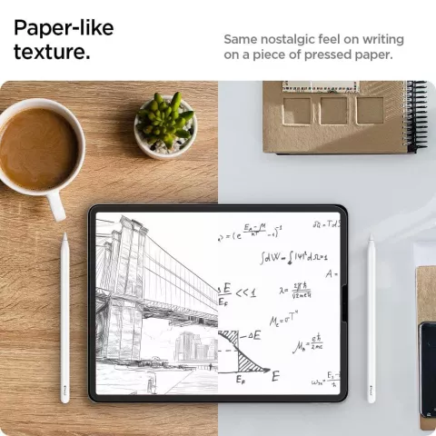 Spigen Paper Touch Screen Protector Kompatibel mit iPad Pro 11 Zoll 2021 &amp; 2022, Kompatibel mit iPad Air 4 2020 &amp; 5 2022