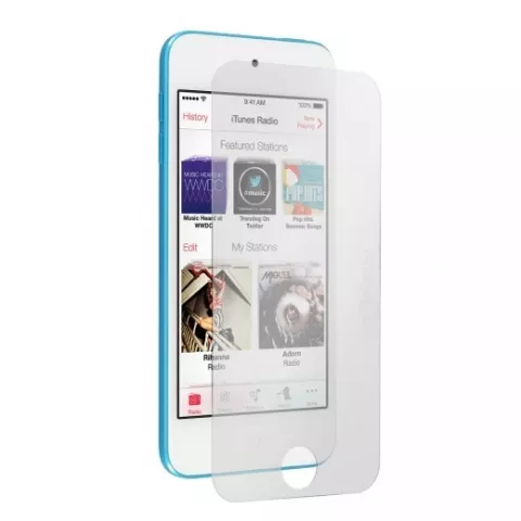 Schutzglas aus geh&auml;rtetem Glas iPod Touch 5 6 7 Bildschirm aus geh&auml;rtetem Glas