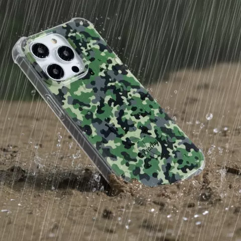 Army Camouflage Survivor TPU-H&uuml;lle Kompatibel mit iPhone 11 - Armeegr&uuml;n