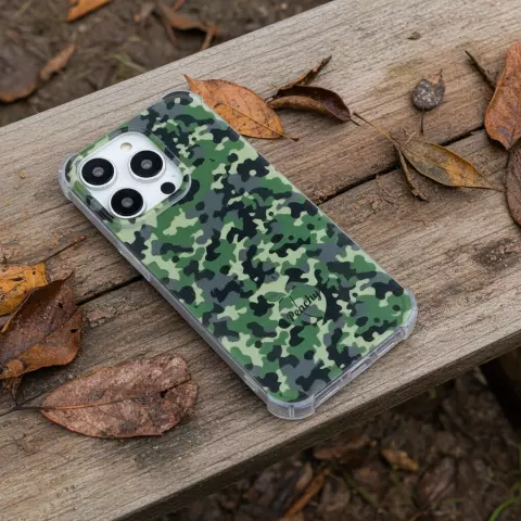 Army Camouflage Survivor TPU-H&uuml;lle Kompatibel mit iPhone 11 - Armeegr&uuml;n