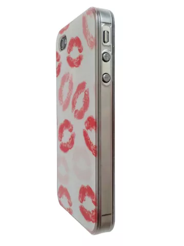 Rote Lippen Fall iPhone 5 5s SE 2016 rote Lippen Kuss Hardcase K&uuml;sse