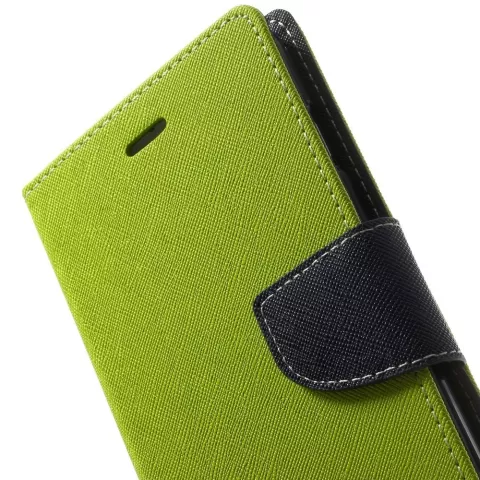 Mercury Goospery Green Wallet B&uuml;cherregal iPhone 6 Plus 6s Plus Wallet Case