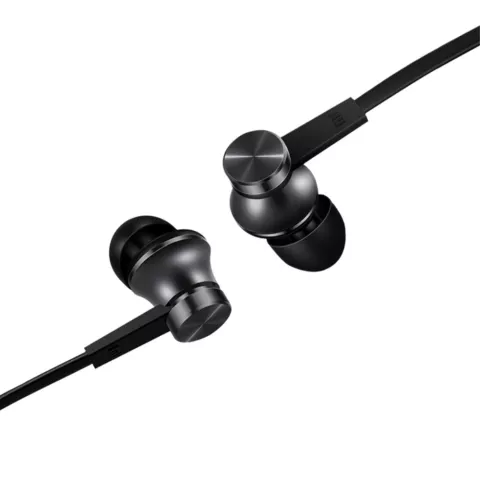 Xiaomi In-Ear-Ohrh&ouml;rer Ohren Schwarzes Mikrofon und Knopf