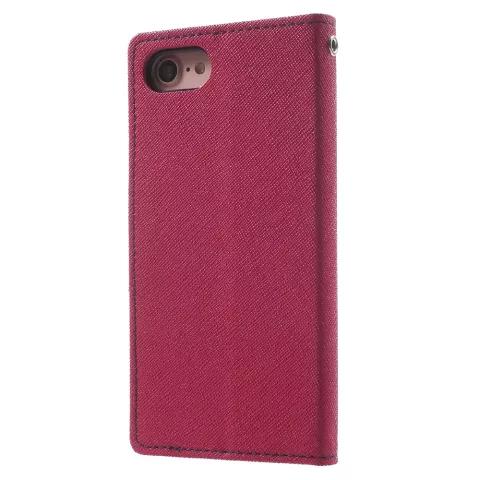 Ledertasche Mercury Goospery iPhone 7 8 SE 2020 SE 2022 Original pink