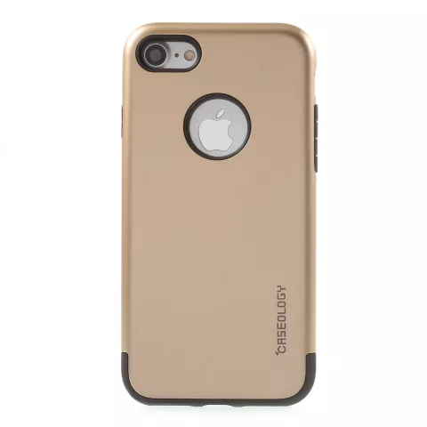 Caseology Goldh&uuml;lle iPhone 7 8 Goldene TPU Silikonh&uuml;lle Schwarze Abdeckung