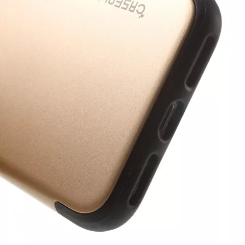 Caseology Goldh&uuml;lle iPhone 7 8 Goldene TPU Silikonh&uuml;lle Schwarze Abdeckung