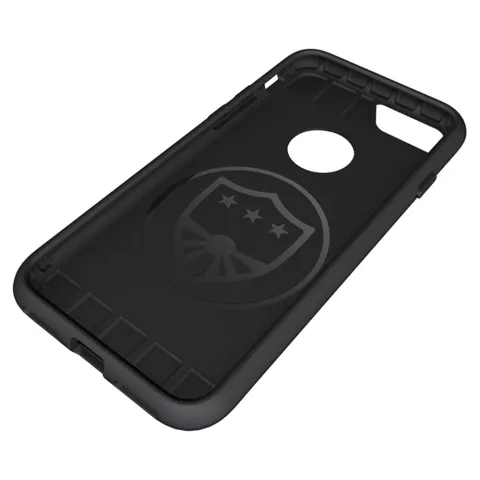 Schwarz sch&uuml;tzen TPU Hardcase Cover f&uuml;r iPhone 7 8 schwarz Schutzh&uuml;lle