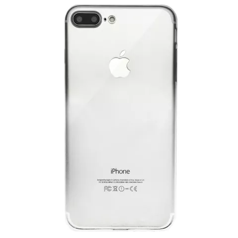 Transparente TPU-H&uuml;lle f&uuml;r iPhone 7 Plus 8 Plus Transparente Silikonh&uuml;lle