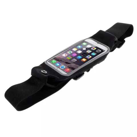 Sportband iPhone 6 6s 7 8 SE 2020 SE 2022 - Laufen - Sport - Hip Band - Schwarz