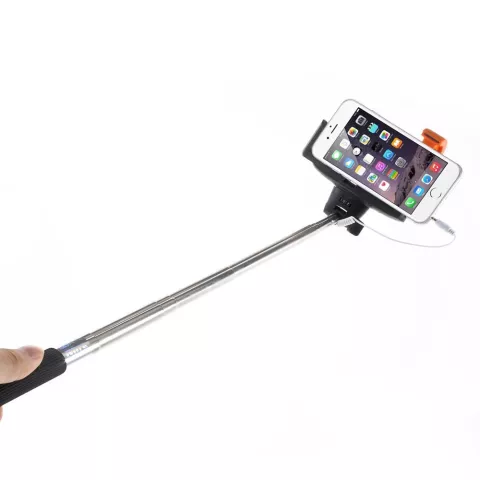 Selfie-Stick mit Einbeinstativ-Audiokabeltaste