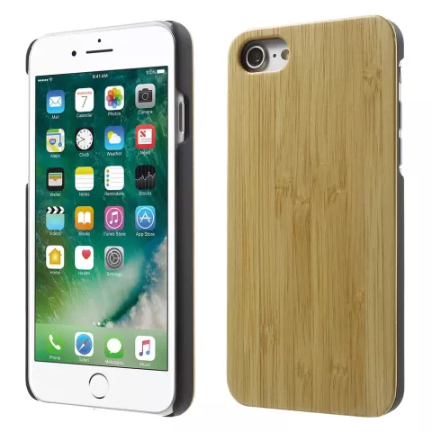 Bambusabdeckung Handgefertigte iPhone 7 8 SE 2020 SE 2022 Holzkoffer
