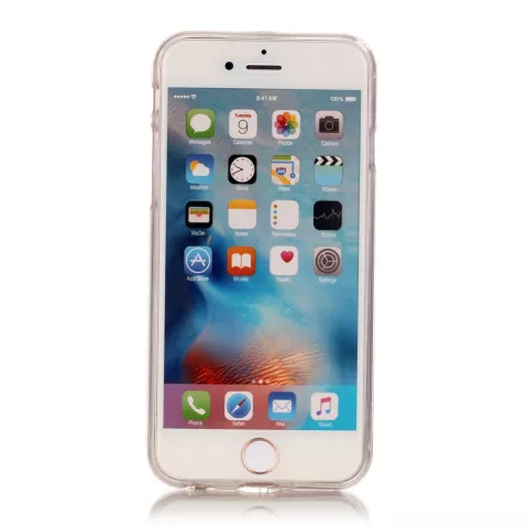 Blossom TPU iPhone 6 6s H&uuml;lle Zen Cover - Transparent - Blumenzweigen