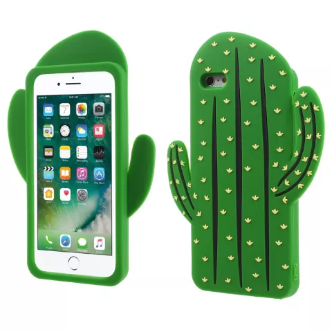 3D Cactus H&uuml;lle f&uuml;r iPhone 6 und 6s Silikon