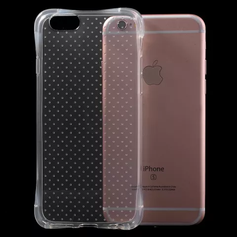 Extra robuste TPU-H&uuml;lle f&uuml;r iPhone 6 6s Schutzh&uuml;lle Transparente Abdeckung