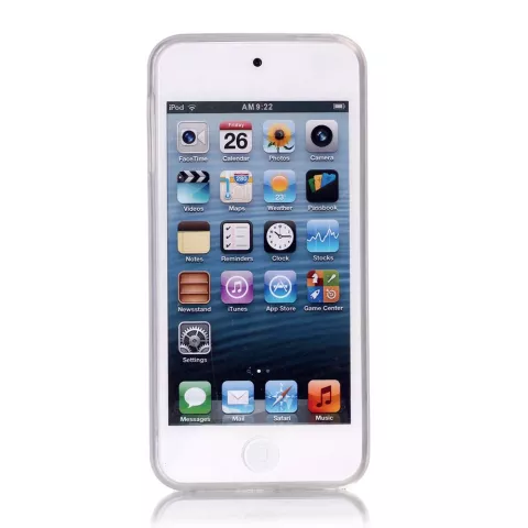 Weisser iPod Touch 5 6 7 Marmor TPU Abdeckung Marmorgeh&auml;use