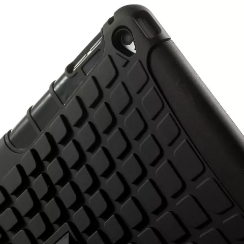 Stossfeste iPad Air 2-Abdeckung - Sehr robuste TPU-Hartschale schwarz