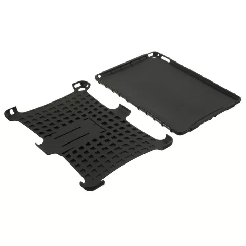 Stossfeste iPad Air 2-Abdeckung - Sehr robuste TPU-Hartschale schwarz