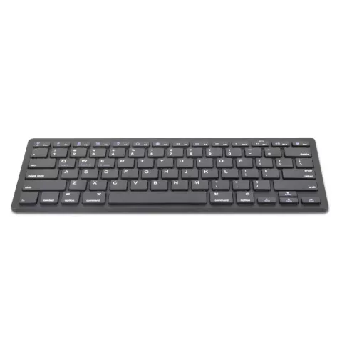 Bluetooth-Tastatur Minitastatur drahtlos - QWERTY - Schwarz