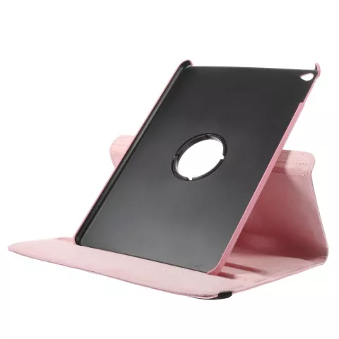 Rosa iPad Air 2 H&uuml;lle mit drehbarem Abdeckst&auml;nder
