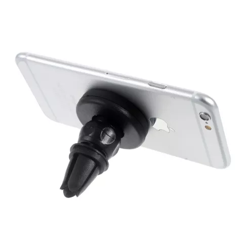 Universal Magnet Telefon Autohalter L&uuml;ftungsgitter - iPhone - Samsung - Schwarz