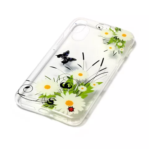 Fr&uuml;hling G&auml;nsebl&uuml;mchen Blumen TPU Fall f&uuml;r iPhone X XS Fall Abdeckung