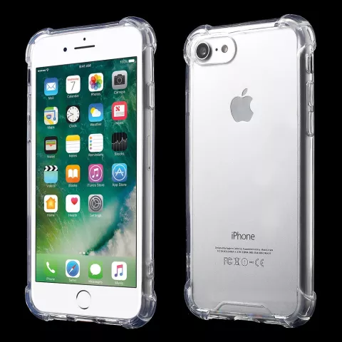 Transparente TPU Clear Schutzh&uuml;lle iPhone 7 8 SE 2020 SE 2022 H&uuml;lle