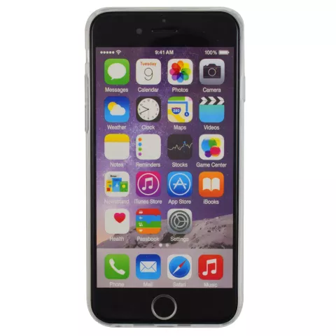 Blaues lila Dreieck iPhone 6 Plus 6s Plus Hardcover