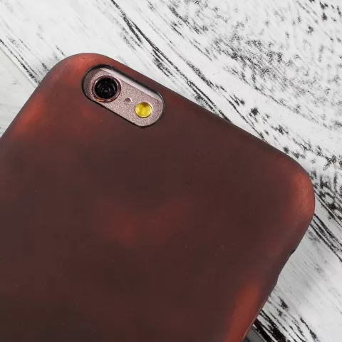 Thermofluoreszierende Farbwechsel TPU iPhone 6 6s H&uuml;lle rot