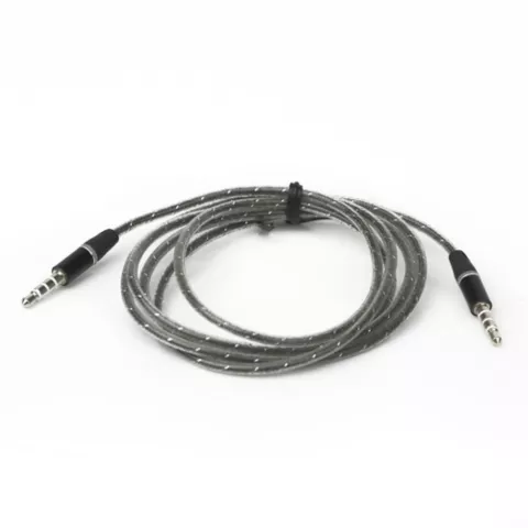 Audiokabel 3,5 mm Stereo AUX Stecker auf Stecker 1 Meter