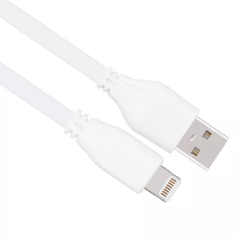 MOMAX MFi Lightning Cable 1 Meter - Wei&szlig;es Ladekabel