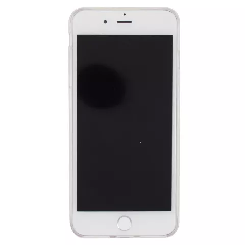 Softeis iPhone 7 8 SE 2020 SE 2022 TPU H&uuml;lle - Pink White klares Eis