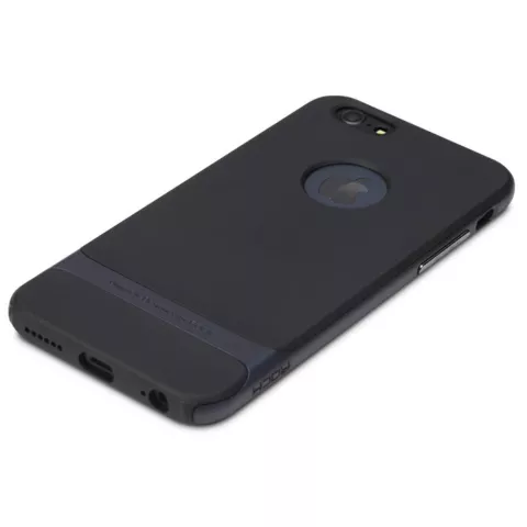 Rock Royce Serie Marineblau iPhone 6 Plus 6s Plus Handyh&uuml;lle - Blau - Schwarz